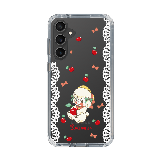 スリムプロテクションケース［ SWIMMER - チェリー - ラッフィー ］