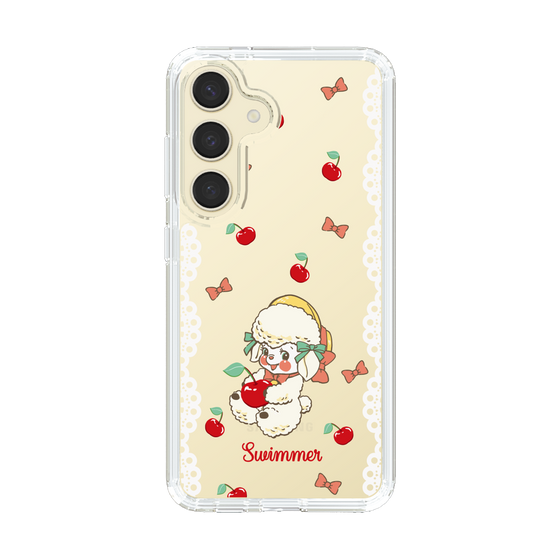 スリムプロテクションケース［ SWIMMER - チェリー - ラッフィー ］