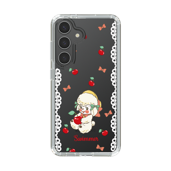 スリムプロテクションケース［ SWIMMER - チェリー - ラッフィー ］