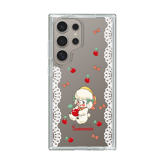 スリムプロテクションケース［ SWIMMER - チェリー - ラッフィー ］