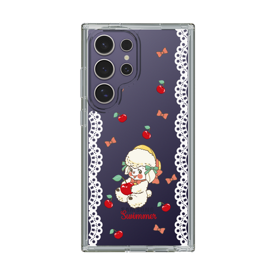 スリムプロテクションケース［ SWIMMER - チェリー - ラッフィー ］