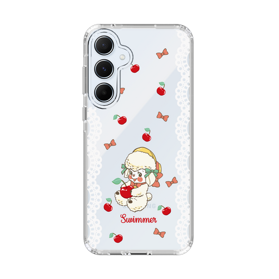 スリムプロテクションケース［ SWIMMER - チェリー - ラッフィー ］