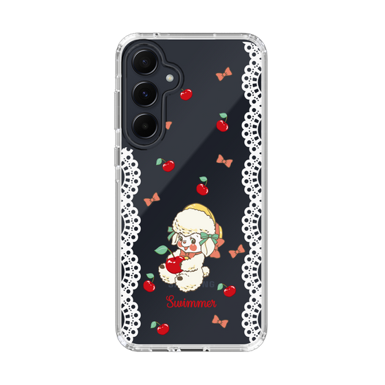 スリムプロテクションケース［ SWIMMER - チェリー - ラッフィー ］