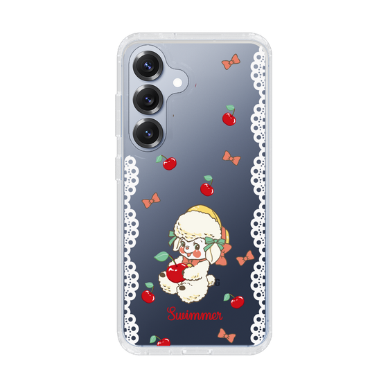 スリムプロテクションケース［ SWIMMER - チェリー - ラッフィー ］