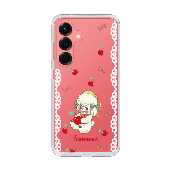 スリムプロテクションケース［ SWIMMER - チェリー - ラッフィー ］