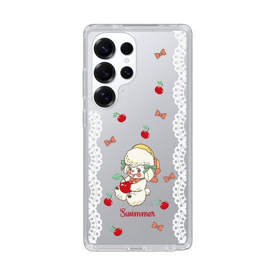 スリムプロテクションケース［ SWIMMER - チェリー - ラッフィー ］