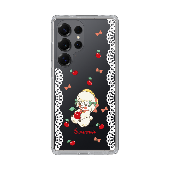 スリムプロテクションケース［ SWIMMER - チェリー - ラッフィー ］