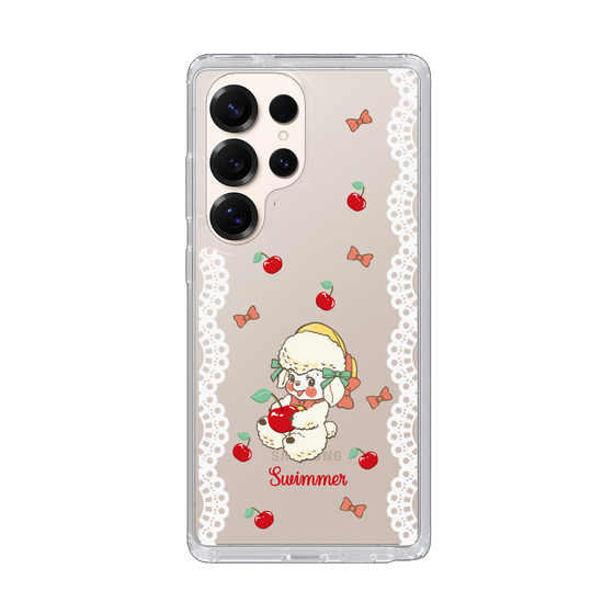 スリムプロテクションケース［ SWIMMER - チェリー - ラッフィー ］