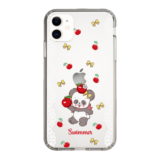 スリムプロテクションケース［ SWIMMER - チェリー - プーキー ］