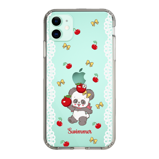 スリムプロテクションケース［ SWIMMER - チェリー - プーキー ］