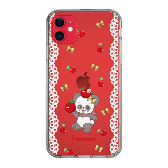 スリムプロテクションケース［ SWIMMER - チェリー - プーキー ］