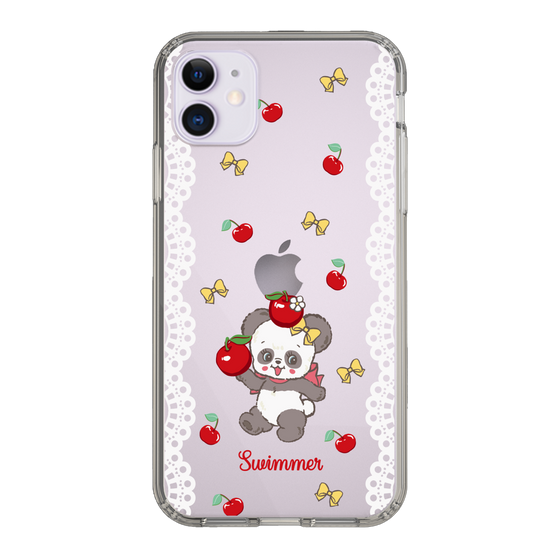 スリムプロテクションケース［ SWIMMER - チェリー - プーキー ］