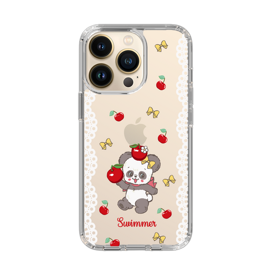 スリムプロテクションケース［ SWIMMER - チェリー - プーキー ］