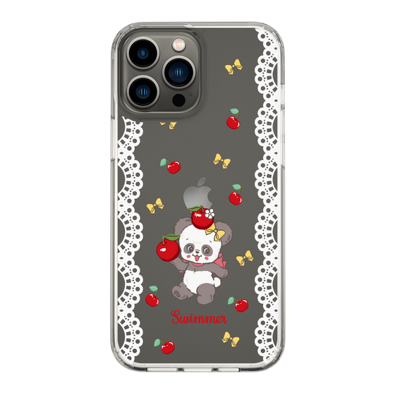 スリムプロテクションケース［ SWIMMER - チェリー - プーキー ］