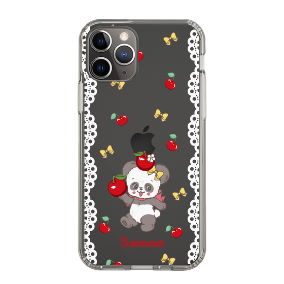 スリムプロテクションケース［ SWIMMER - チェリー - プーキー ］