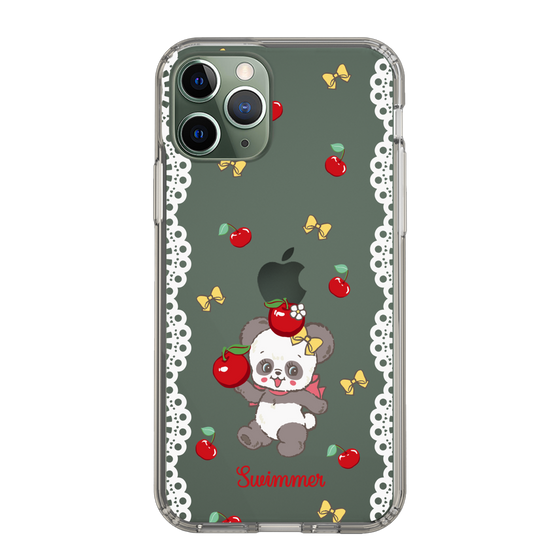 スリムプロテクションケース［ SWIMMER - チェリー - プーキー ］