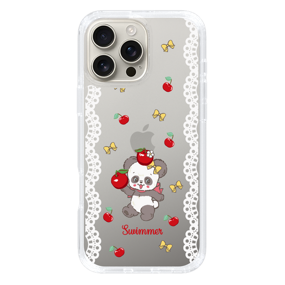 スリムプロテクションケース［ SWIMMER - チェリー - プーキー ］