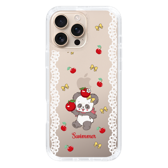 スリムプロテクションケース［ SWIMMER - チェリー - プーキー ］