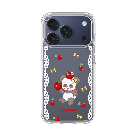 スリムプロテクションケース［ SWIMMER - チェリー - プーキー ］