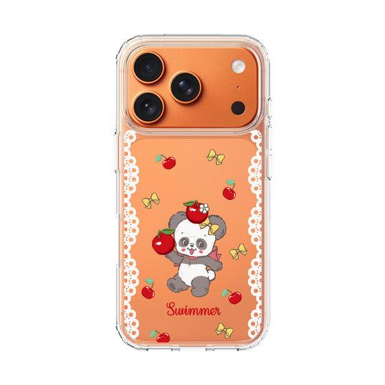 スリムプロテクションケース［ SWIMMER - チェリー - プーキー ］