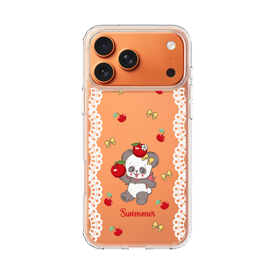 スリムプロテクションケース［ SWIMMER - チェリー - プーキー ］