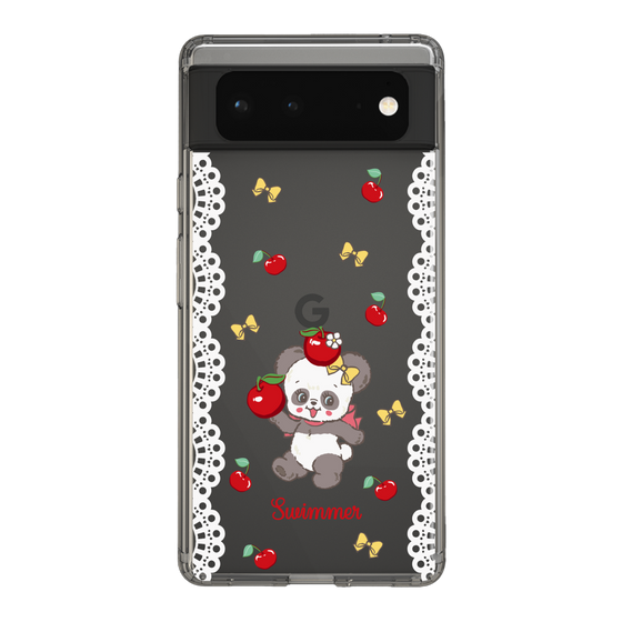 スリムプロテクションケース［ SWIMMER - チェリー - プーキー ］