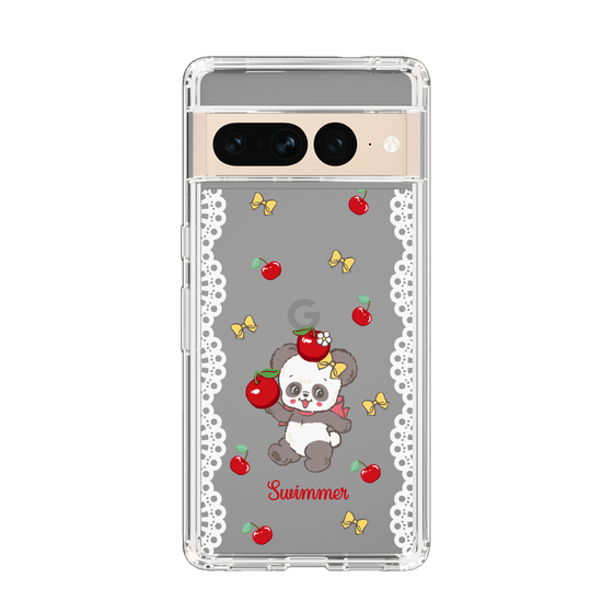 スリムプロテクションケース［ SWIMMER - チェリー - プーキー ］