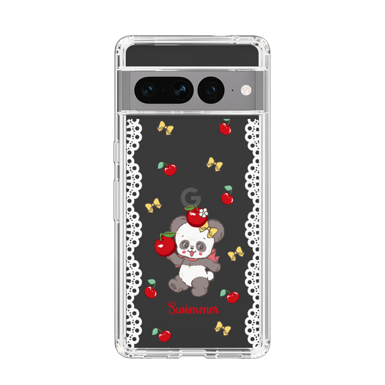 スリムプロテクションケース［ SWIMMER - チェリー - プーキー ］