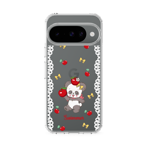 スリムプロテクションケース［ SWIMMER - チェリー - プーキー ］