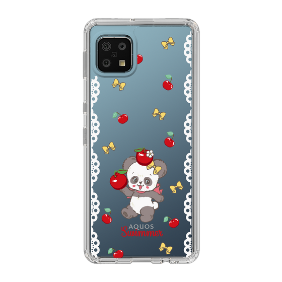 スリムプロテクションケース［ SWIMMER - チェリー - プーキー ］