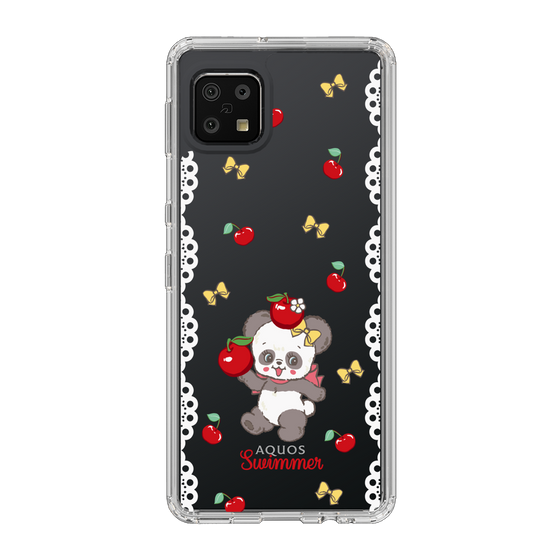 スリムプロテクションケース［ SWIMMER - チェリー - プーキー ］