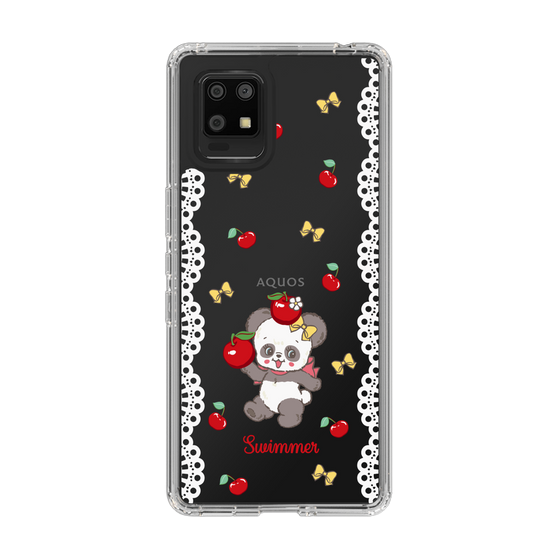 スリムプロテクションケース［ SWIMMER - チェリー - プーキー ］