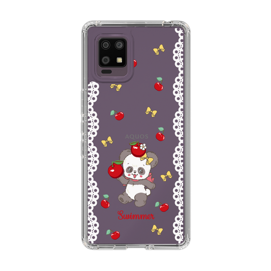 スリムプロテクションケース［ SWIMMER - チェリー - プーキー ］