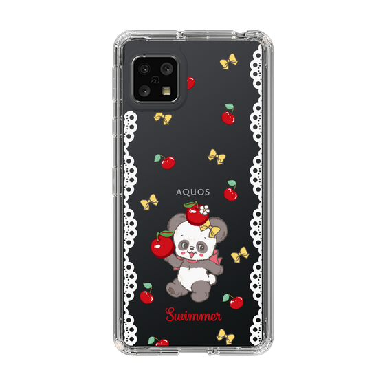 スリムプロテクションケース［ SWIMMER - チェリー - プーキー ］