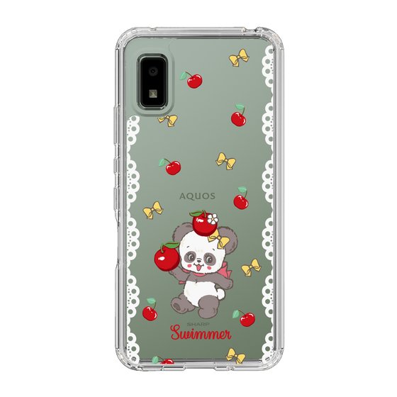 スリムプロテクションケース［ SWIMMER - チェリー - プーキー ］