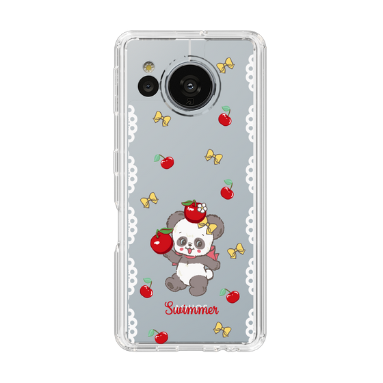 スリムプロテクションケース［ SWIMMER - チェリー - プーキー ］