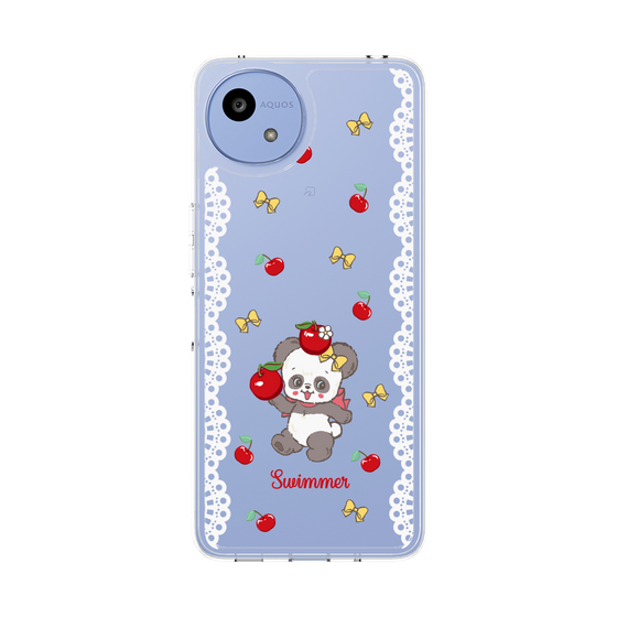 スリムプロテクションケース［ SWIMMER - チェリー - プーキー ］