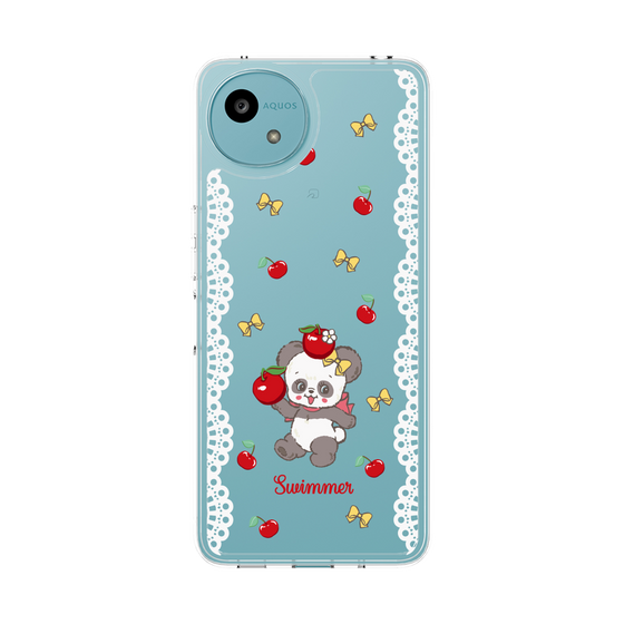 スリムプロテクションケース［ SWIMMER - チェリー - プーキー ］