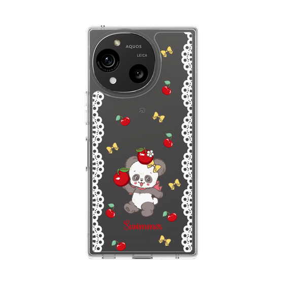 スリムプロテクションケース［ SWIMMER - チェリー - プーキー ］