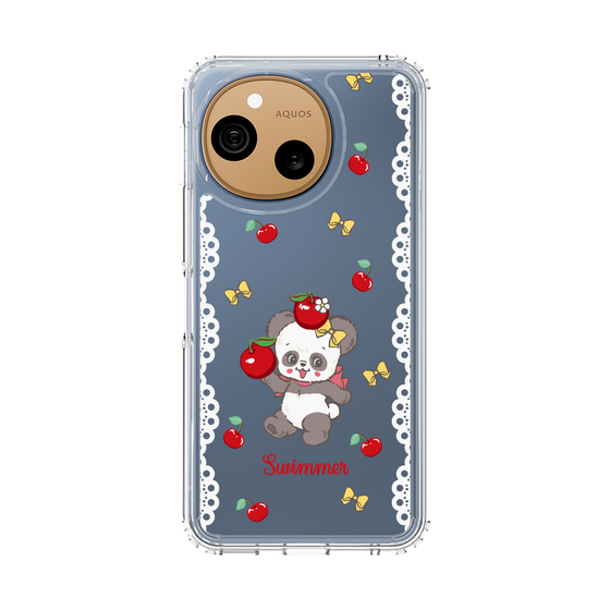 スリムプロテクションケース［ SWIMMER - チェリー - プーキー ］