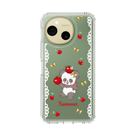 スリムプロテクションケース［ SWIMMER - チェリー - プーキー ］