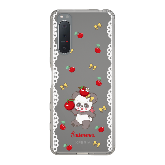 スリムプロテクションケース［ SWIMMER - チェリー - プーキー ］