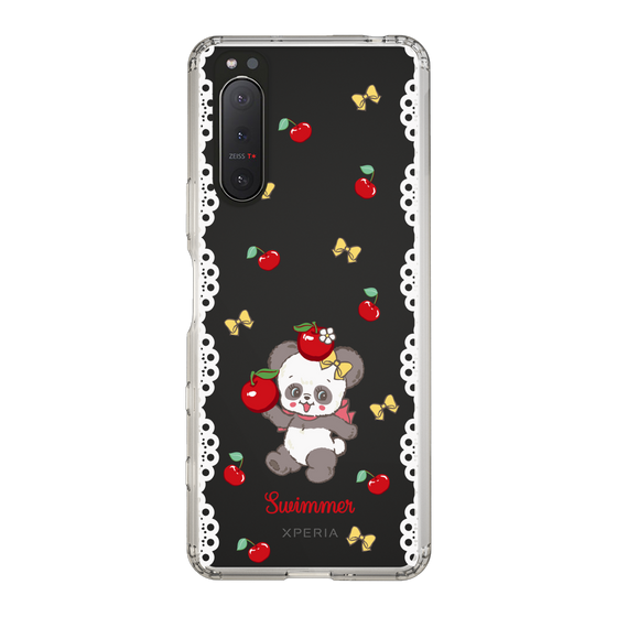 スリムプロテクションケース［ SWIMMER - チェリー - プーキー ］