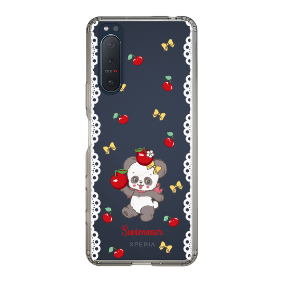 スリムプロテクションケース［ SWIMMER - チェリー - プーキー ］