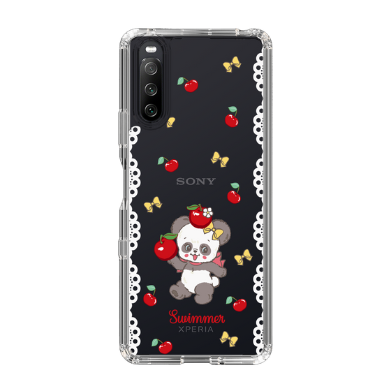 スリムプロテクションケース［ SWIMMER - チェリー - プーキー ］