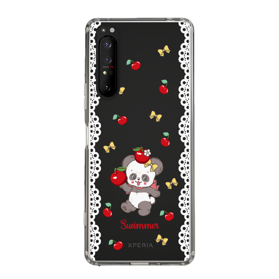 スリムプロテクションケース［ SWIMMER - チェリー - プーキー ］