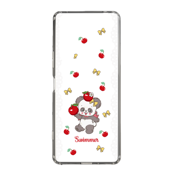 スリムプロテクションケース［ SWIMMER - チェリー - プーキー ］