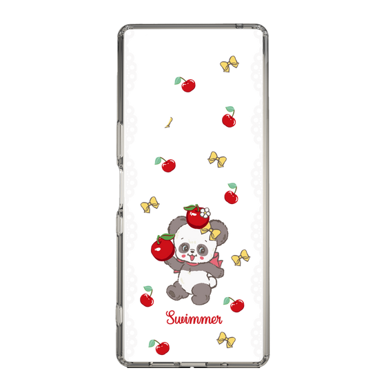 スリムプロテクションケース［ SWIMMER - チェリー - プーキー ］