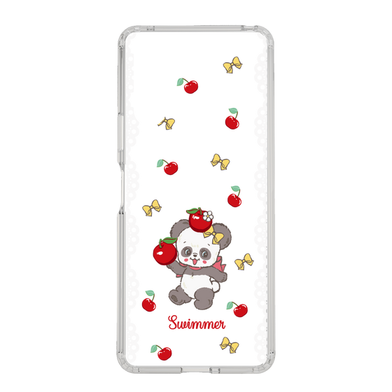スリムプロテクションケース［ SWIMMER - チェリー - プーキー ］