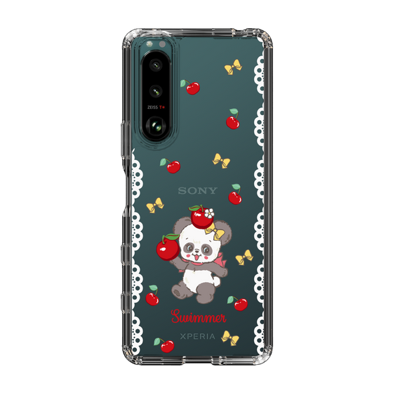 スリムプロテクションケース［ SWIMMER - チェリー - プーキー ］